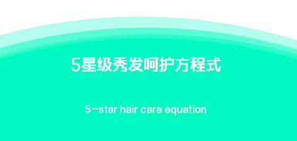 5星级秀发呵护方程式